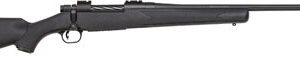 Mossberg 28118 Patriot  300 Win Mag 3+1 24" Threaded/Fluted Barrel w/Recessed Match Crown, Blued Metal Finish, Spiral-Fluted Bolt, Synthetic Stock, Drop Box Magazine, Adjustable LBA Trigger