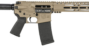 Diamondback DB1915K061 DB15 AR Pistol Carbine Length 5.56x45mm NATO 10" 30+1 Flat Dark Earth Buffer Tube Stock