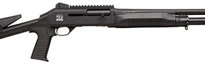 Chiappa Firearms 930.386 601 DPS Full Size Frame 12 Gauge Semi-Auto 3" 5+1 18.50" Black Steel Barrel, Black Picatinny Rail Aluminum Receiver, Black Fixed Synthetic Stock, Black Rubber Grip