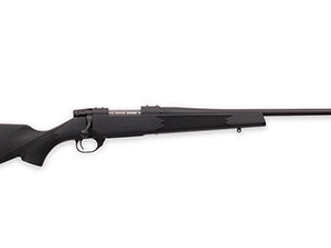 Weatherby VYT65CMR0T Vanguard Synthetic Compact 6.5 Creedmoor 4+1 20" Matte Blued #1 Threaded Barrel, Matte Blued Drilled & Tapped Steel Receiver, Black Adjustable Synthetic Stock
