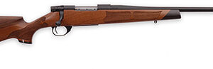 Weatherby VWR223RR0T Vanguard Camilla Compact 243 Win 5+1 20" Matte Blued #1 Threaded Barrel, Matte Blued Drilled & Tapped Steel Receiver, Grade A Turkish Walnut Monte Carlo Wood Stock