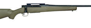 Mossberg 27875 Patriot Predator 6.5 Creedmoor Caliber with 5+1 Capacity, 22" Threaded/Fluted Barrel, Matte Blued Metal Finish & Flat Dark Earth Synthetic Stock Right Hand (Full Size)