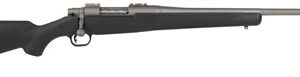 Mossberg 28008 Patriot  6.5 Creedmoor 5+1 22" Fluted Barrel w/Recessed Match Crown,  Cerakote Stainless Steel, Spiral-Fluted Bolt, Synthetic Stock, Drop Box Magazine, Adjustable LBA Trigger
