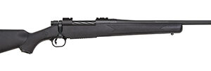 Mossberg 27892 Patriot  30-06 Springfield 5+1 22" Fluted Barrel w/Recessed Match Crown, Matte Blued Metal Finish, Spiral-Fluted Bolt, Synthetic Stock, Drop Box Magazine, Adjustable LBA Trigger