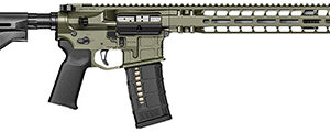 Radian Weapons R0536 Model 1 Carbine 223 Wylde 30+1 14.50" Pinned & Welded Barrel, OD Green Billet Rec/M-Lok Handgaurd, Magpul Grip & CTR Stock, Ambi Controls, Mid-Length Gas
