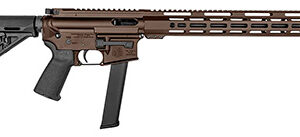 Diamondback DB1418P071 DB15  9mm Luger 32+1 16", Midnight Bronze Rec/M-Lok Handgaurd, Carbon Lower, Black Magpul CTR Stock/K2 Grip, Flash Hider