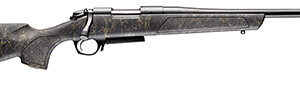 Bergara Rifles B14S902 Stoke  6.5 Creedmoor 4+1, 20" Graphite Black Cerakote #4.5 Contour Threaded Barrel, Graphite Black Cerakote Steel Receiver, Black Webbed Tan Fixed w/SoftTouch Synthetic Stock