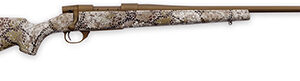 Weatherby VAP256RR4T Vanguard Badlands 25-06 Rem 5+1 24" Burnt Bronze Cerakote #2 Threaded Barrel, Drilled & Tapped Steel Receiver, Badlands Approach Camo Monte Carlo w/Raised Comb Synthetic Stock