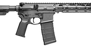 Vktr Industries V31100916617 VK-1  5.56mm 30+1 10.50" Black Steel Threaded Barrel, Black Armor Cerakote 9.85" VK-1 Handguard, Black Synthetic SB Tactical SBA3 Brace, Black Magpul K2 Grip, Ambidextrous