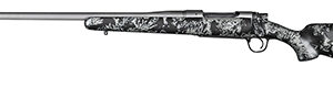 Christensen Arms 8010111700 Mesa FFT 308 Win 4+1 20" Threaded Barrel, Tungsten Gray Cerakote, Black with Gray Webbing Stock, Left Hand