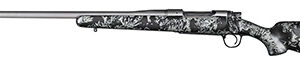 Christensen Arms 8010111300 Mesa FFT 7mm Rem Mag 3+1 22" Threaded Barrel, Tungsten Gray Cerakote, Black with Gray Webbing Stock, Left Hand