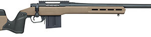 Mossberg 28148 Patriot LR 6.5 PRC 10+1 22", Matte Blued Medium Bull Barrel/Rec, Flat Dark Earth, MDT Oryx Tactical Stock