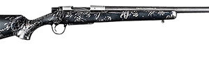 Christensen Arms 8010622200 Ridgeline FFT TI Full Size 6.5 PRC 3+1 20" Stainless Threaded Barrel, Drilled & Tapped Aluminum Receiver, Black w/Gray Accents Fixed Sporter Carbon Fiber Stock, Right Hand