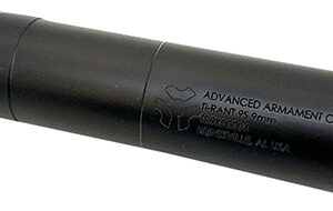 ADVANCED ARMAMENT COMPANY 65040 Silencer Ti-Rant 9S 9mm Black 17-4 Stainless Steel *No Piston