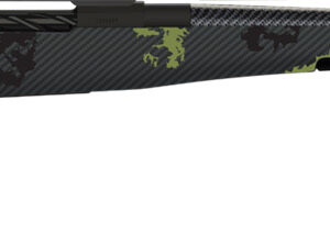 Fierce Firearms TROG300PRC24BF CT Rogue  300 PRC 3+1 24" Carbon Fiber Barrel, Black Cerakote Titanium Rec, Forest Camo Rogue Stock