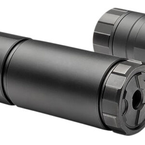 ADVANCED ARMAMENT COMPANY 64283 Halcyon  22 Cal Rimfire Rated Up To 5.7x28mm, Modular Design, Black Titanium/Steel, 1/2"-28 tpi DT Mount