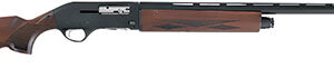 Escort HEAS202805W2 Escort WS  Full Size 20 Gauge Semi-Auto 3" 4+1 28" Black Chrome Vent Rib Barrel, Black Anodized Grooved Aluminum Receiver, Adjustable Turkish Walnut Stock