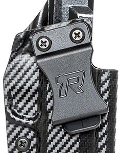 Rounded Gear SWNMPSHIELDCFRHVAR Kydex  IWB Black Kydex Fits S&W M&P 9/40 Belt Clip Right Hand