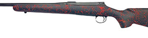 Sauer 80118091 100 Classic XT Sports South Exclusive Full Size 308 Win 5+1 22" Matte Blued Steel Barrel & Drilled & Tapped Steel Receiver, Black/Red Webbing HS Precision Synthetic Stock