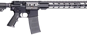 Patriot Ordnance Factory 02315  P-15 Base 5.56 NATO 30+1 16.50" Black Anodized A2 Style Grip