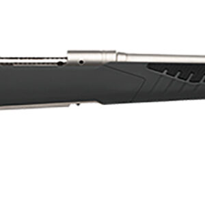 Savage Arms 57079 110 Storm 270 WSM 2+1 24" Matte Stainless/ 24" Button-Rifled Barrel, Matte Stainless/ Stainless Steel Receiver, Matte Gray/ Fixed AccuStock Stock, Right Hand