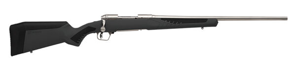 Savage Arms 57079 110 Storm 270 WSM 2+1 24" Matte Stainless/ 24" Button-Rifled Barrel, Matte Stainless/ Stainless Steel Receiver, Matte Gray/ Fixed AccuStock Stock, Right Hand
