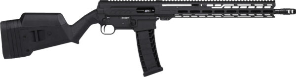CMMG 94AC80FAB Dissent BR4 *CA Compliant 9mm Luger 10+1 16.10" Black Armor Cerakote Aluminum Receiver, Magpul SGA Stock, Zeroed Drop-In Single Stage Trigger