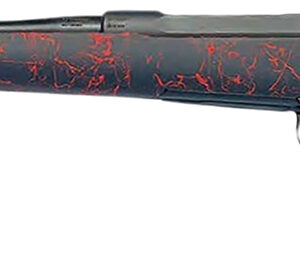 Sauer 80118095 100 Classic XT Sports South Exclusive Full Size 7mm-08 Rem 5+1 22" Matte Blued Steel Barrel & Drilled & Tapped Steel Receiver, Black/Red Webbing HS Precision Synthetic Stock