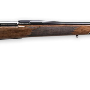 Weatherby MDX01N270WR6O Mark V Deluxe 270 Wthby Mag 3+1 26" High Gloss Fluted Barrel, High Gloss Blued Drilled & Tapped Stainless Steel Receiver, Fixed Gloss Walnut Wood Stock, Right Hand
