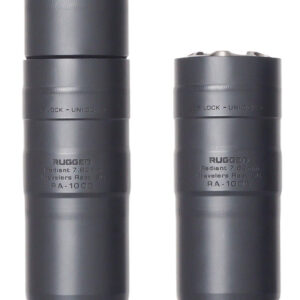 Rugged Suppressors RAD01762 Radiant762  7.62mm 1.50" Diameter, 17-4 Stainless Steel, Black Cerakote Finish, 5/8"-24 tpi