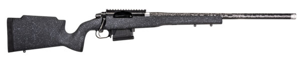 Proof Research 137895 Elevation MTR 2.0 7mm PRC 22" Carbon Fiber Wrapped Match Grade Threaded Barrel, Black Cerakote Picatinny Rail Steel Receiver, Fixed Proof Black Granite Carbon Fiber Stock