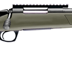 CVA CR3914SB Cascade SR Compact 300 Blackout 4+1 16.50" Graphite Black Cerakote Threaded Barrel, Graphite Black Cerakote Picatinny Rail Steel Receiver, Fixed OD Green Synthetic Stock