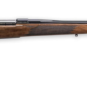 Weatherby MDX01N240WR4O Mark V Deluxe 240 Wthby Mag 4+1 24" High Gloss Fluted Barrel, High Gloss Blued Drilled & Tapped Stainless Steel Receiver, Fixed Gloss Walnut Stock, Right Hand