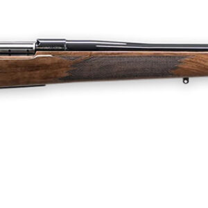 Weatherby MDX01N7MMWR6O Mark V Deluxe 7mm Wthby Mag 3+1 26" High Gloss Fluted Barrel, High Gloss Blued Drilled & Tapped Stainless Steel Receiver, Fixed Gloss Walnut  Stock