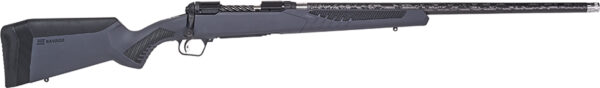 Savage Arms 58321 110 UltraLite 7mm BC 4+1 20" Carbon Fiber Threaded Barrel, Black Melonite Drilled & Tapped Stainless Steel Receiver, Adj AccuStock Gray Synthetic Stock, Right Hand