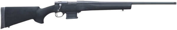 Howa HMA65GBHBY 1500 Mini Action Youth 6.5 Grendel 20" Black Heavy Threaded Barrel, Black Drilled & Tapped Steel Receiver, Fixed HTI Black Synthetic Stock