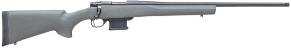 Howa HMA6ARCGHBY 1500 Mini Action Youth 6mm ARC 20" Black Heavy Threaded Barrel, Black Drilled & Tapped Steel Receiver, Fixed HTI Green Synthetic Stock