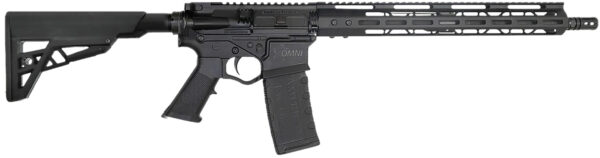 ATI ATIGOMX556ML15 Omni Hybrid  5.56x45mm 30+1 16" Black Threaded Barrel, Black Picatinny Rail Polymer Receiver, 15" M-LOK Handguard, Adjustable Black Synthetic Stock, Black Polymer Grip
