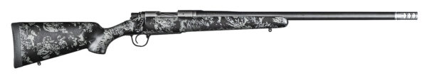 Christensen Arms 8010616300 Ridgeline FFT Full Size 300 RUM 3+1 22" Stainless Steel Threaded Barrel, Stainless Aluminum Receiver, Black w/Gray Accents Fixed Sporter w/Flash Forged Technology Stock