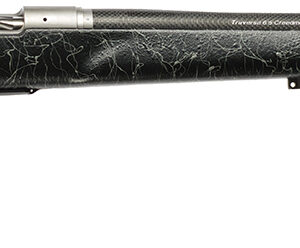 Christensen Arms 8011001200 Traverse  7mm Rem Mag 3+1 26" Threaded Barrel, Natural Stainless, Black with Gray Webbing Stock